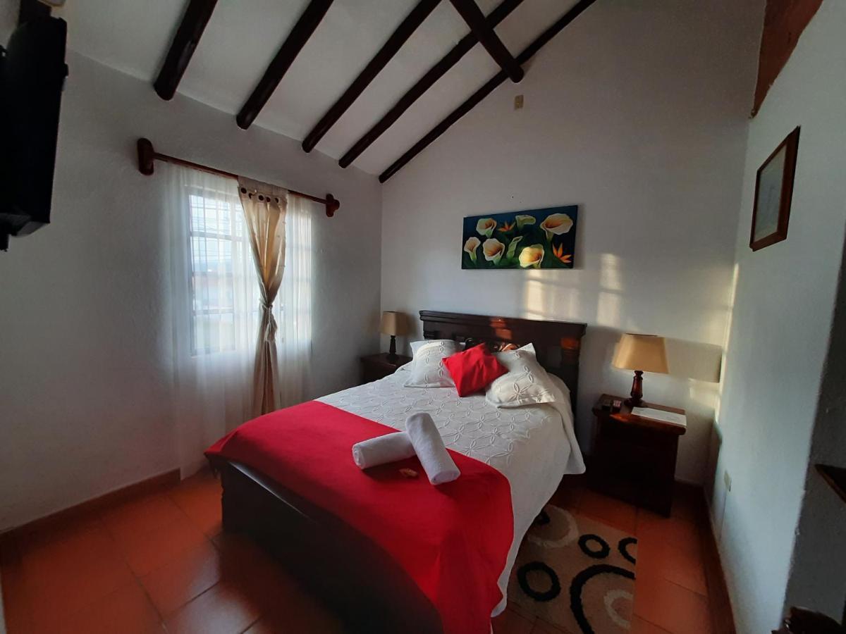 Aparta Hotel El Refugio De Maria Villa de Leyva Kültér fotó